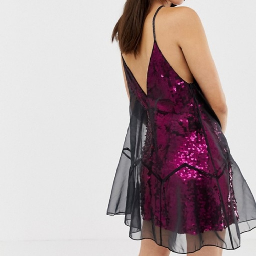 F R E E  P E O P L E // ghost mini dress
